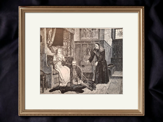 Print from original painting by G.V. Rosen "Erik IXV"