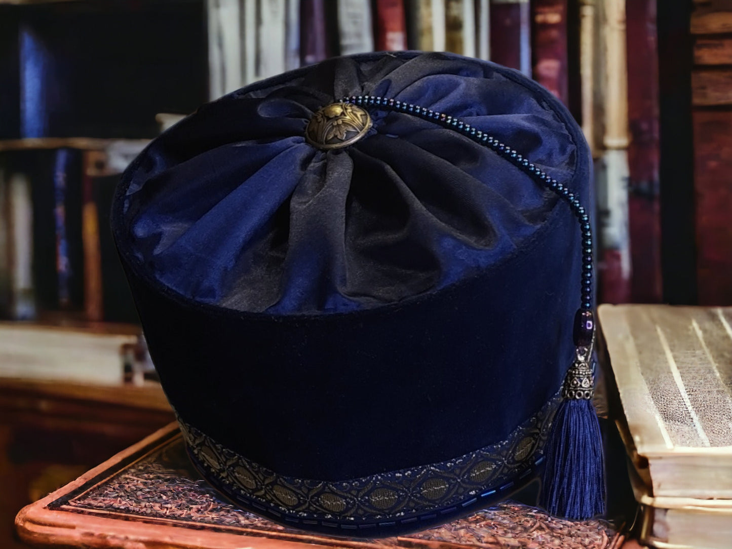 Smokingcap Fez hat