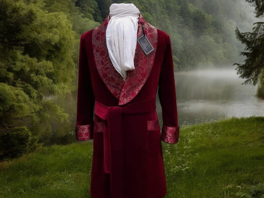 Velvet smokingjacket