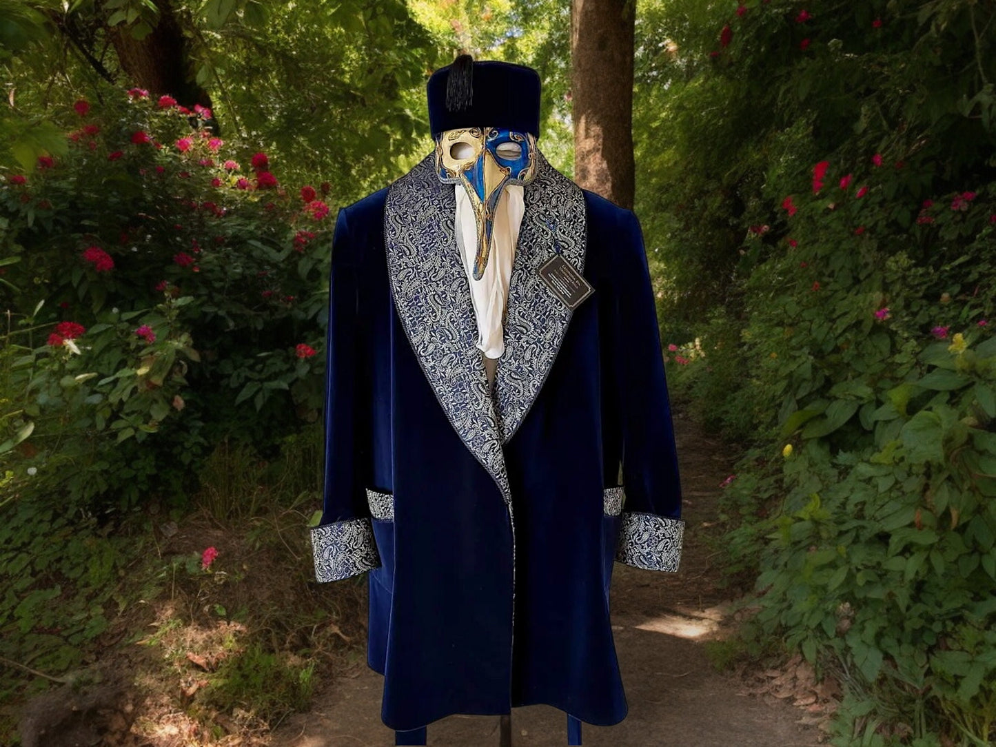 Velvet smokingjacket