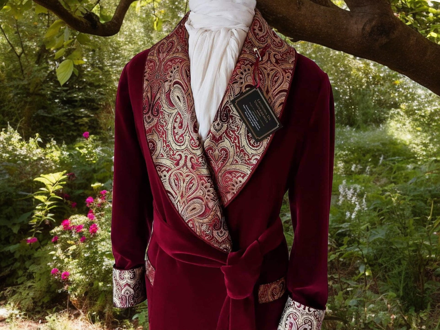 Velvet smokingjacket